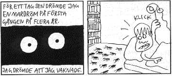 Utdrag ur Sandros serie "Min insektssr�ck"